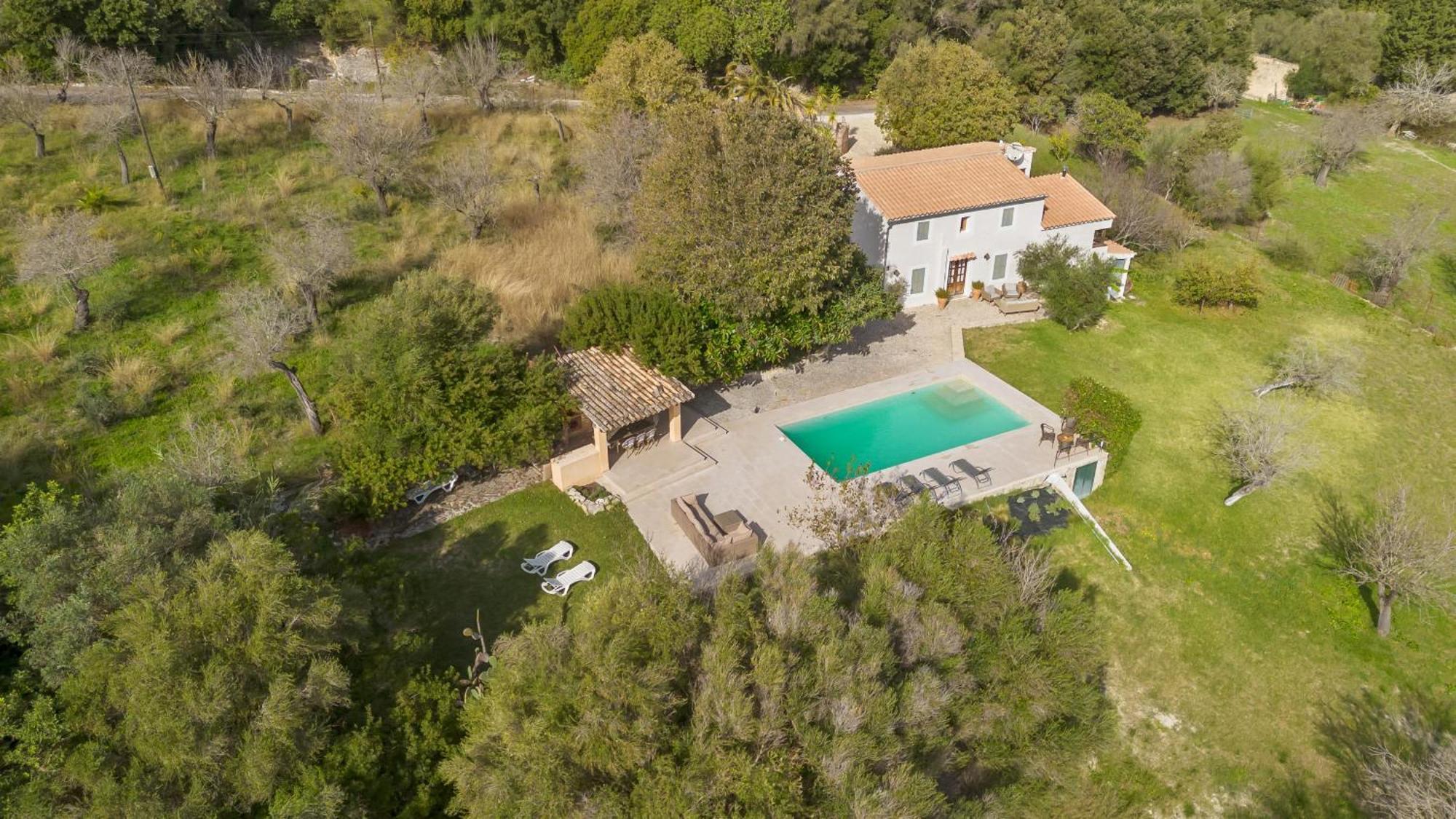 Casa De Campo Colonya Para 12 Personas, Piscina Y Barbacoa Villa Pollenca Exterior photo